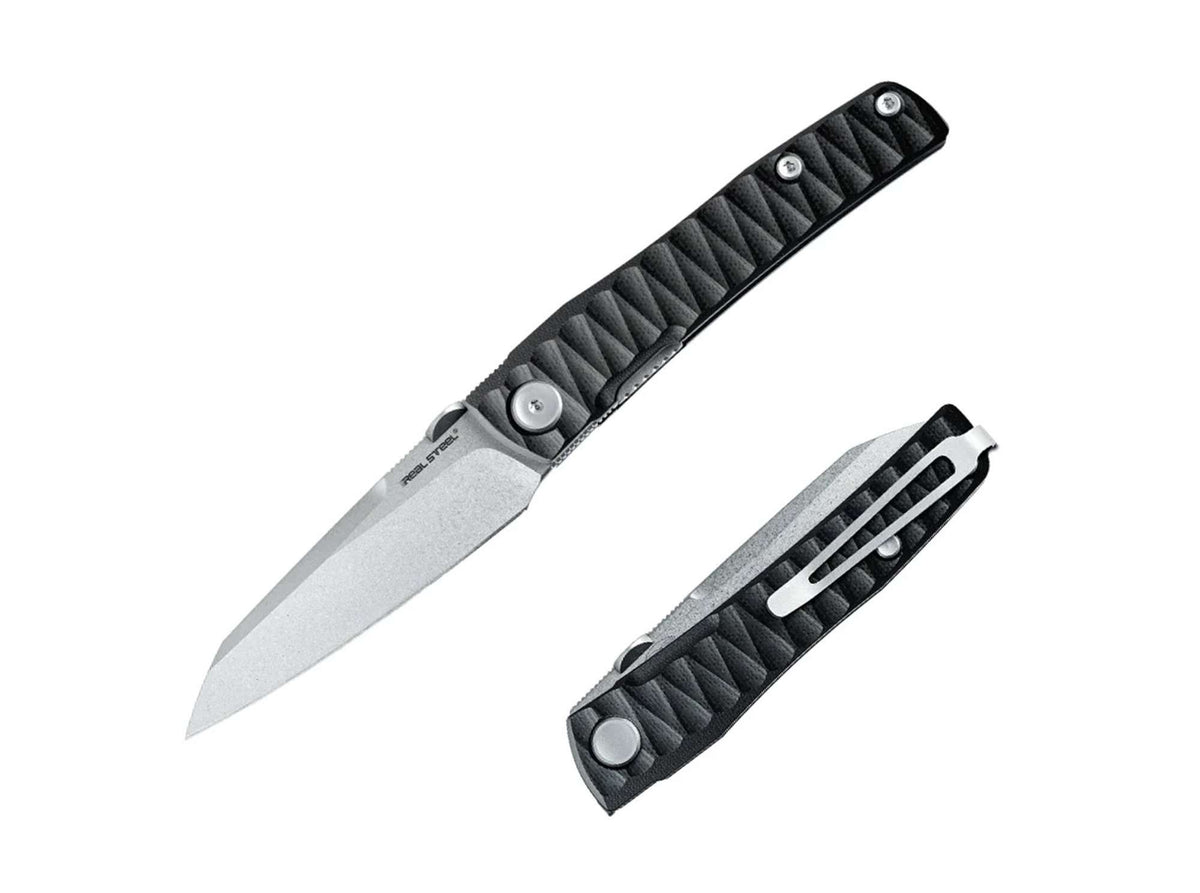 Real Steel Destra Nitro-V Black G10 Grooved