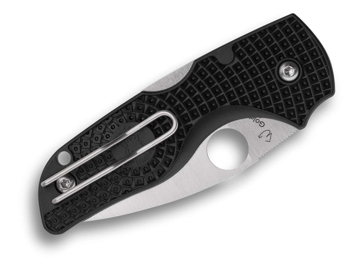 Spyderco Lil Native Lightweight Black FRN PlainEdge