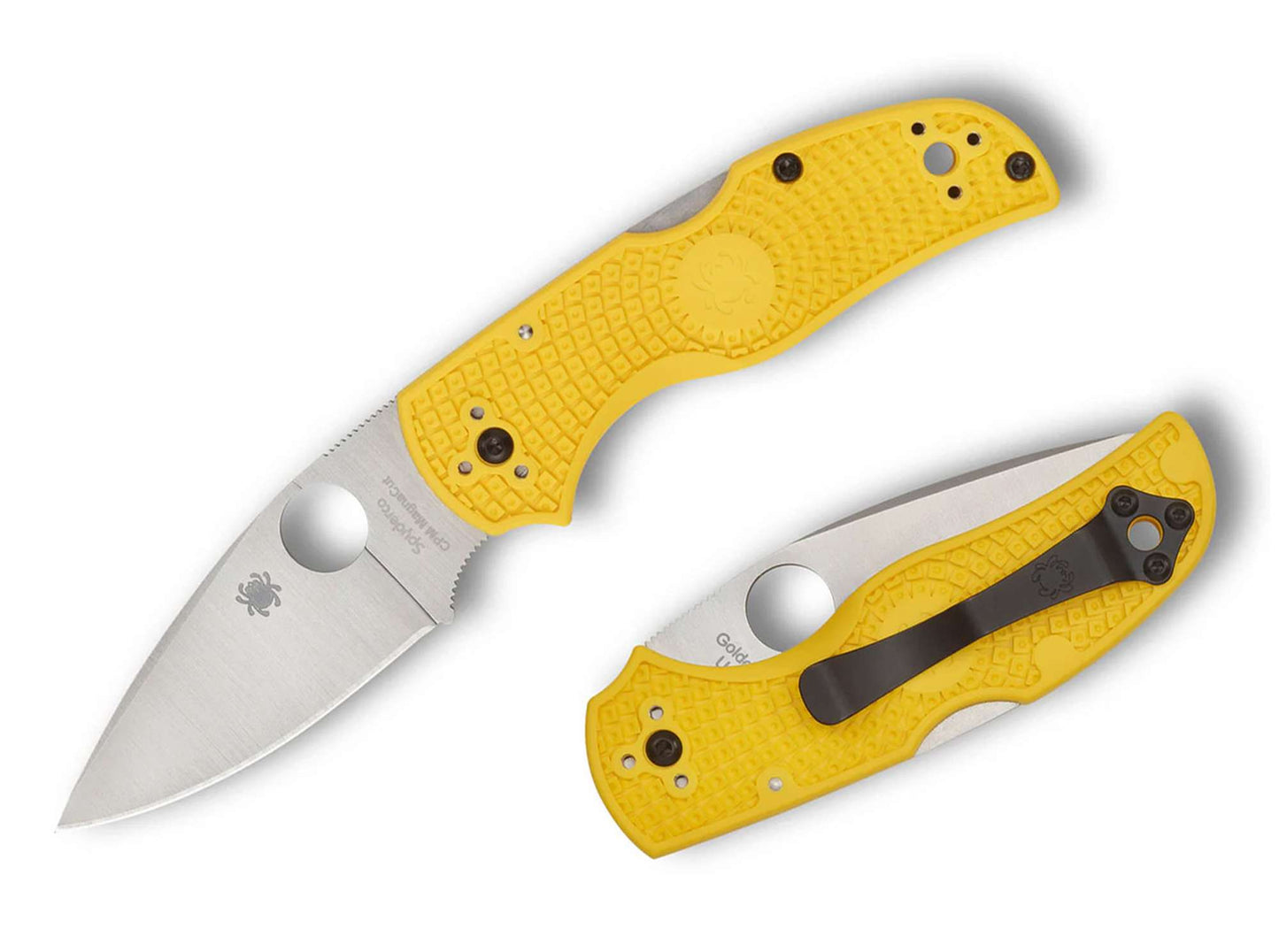Spyderco Native 5 Salt Yellow MagnaCut