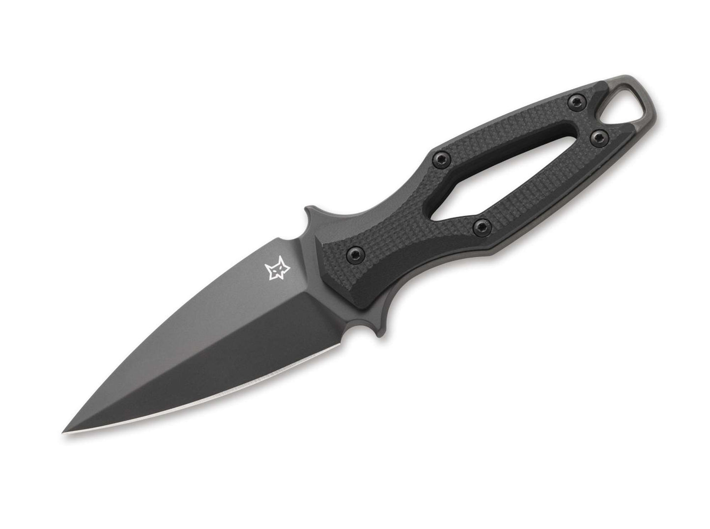 Fox Knives Aka G10 Black Dagger