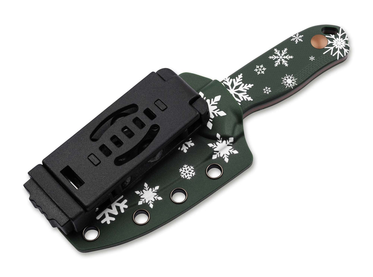 Kizer Drop Bear Fixed Christmas Knife