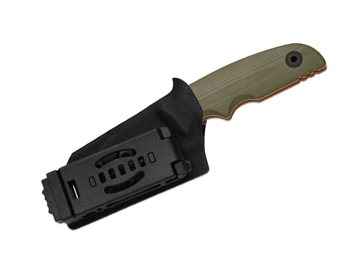 Kizer Snick AEB-L Olive Green G10 Black Stonewash