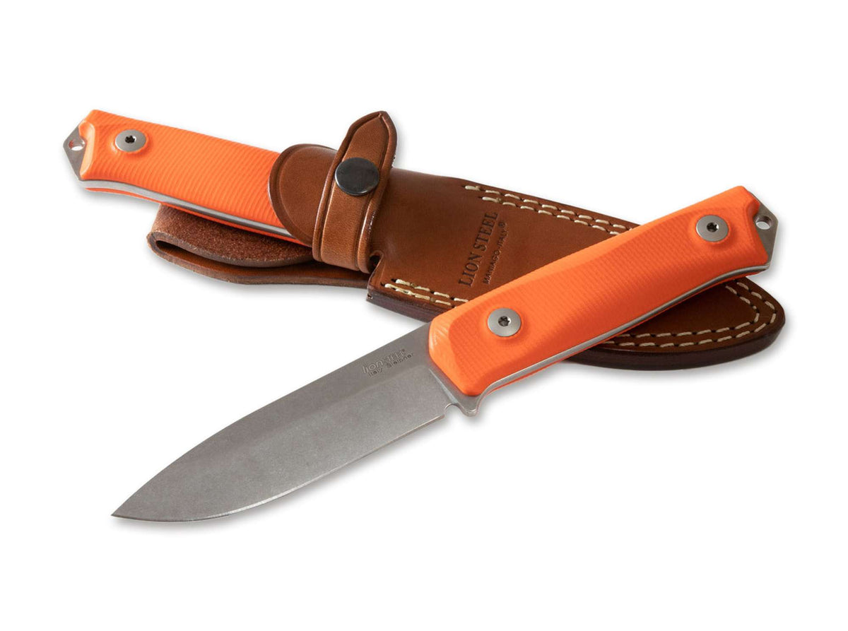 LionSteel B41 Bushcraft G10 Orange