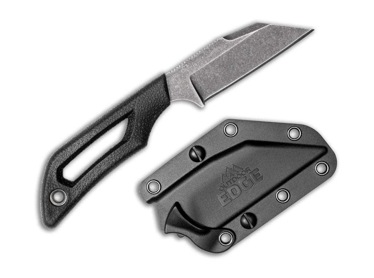 Outdoor Edge Pivot Wharncliffe Black