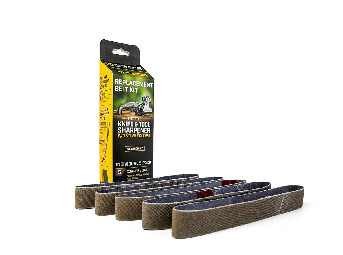 Work Sharp WSKTS Ken Onion Edition Belt Kit X65 Coarse