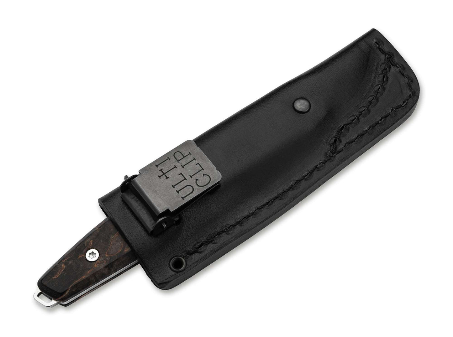 Böker AK1 Droppoint MagnaCut Maserbirke Black