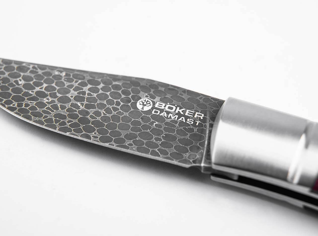 Böker Manufaktur Solingen Boxer Damast