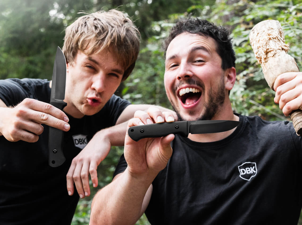 Böker Manufaktur Solingen DBK Bushfriend 2000 Allblack