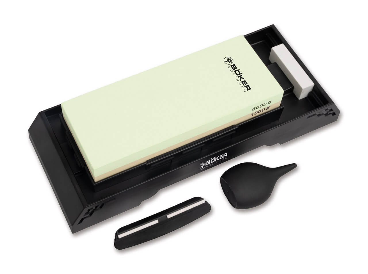 Böker Manufaktur Solingen Kombi Wasserstein Schärf-Station 1000 / 6000
