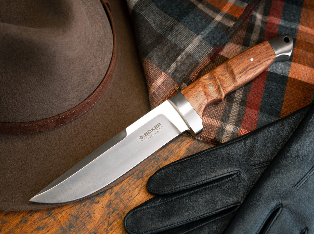 Böker Manufaktur Solingen Vollintegral XL 2.0 Palisander