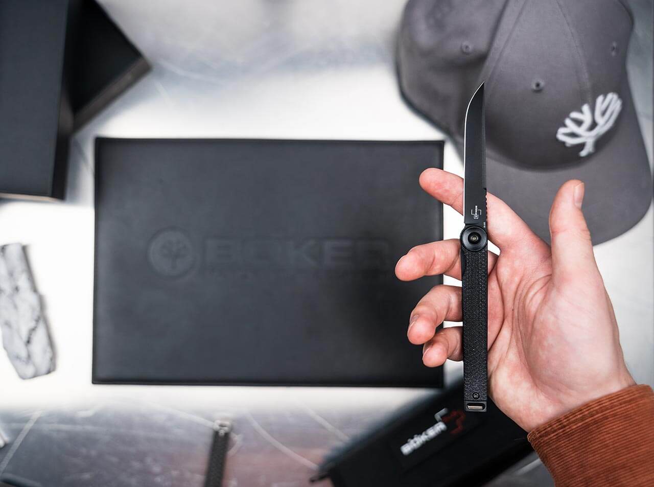 Boker Plus Kaizen All Black S35VN