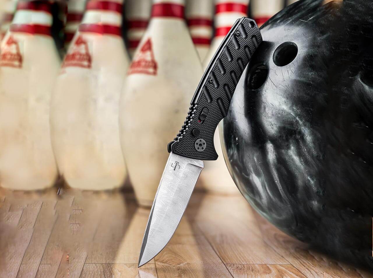 Boker Plus Strike Damast