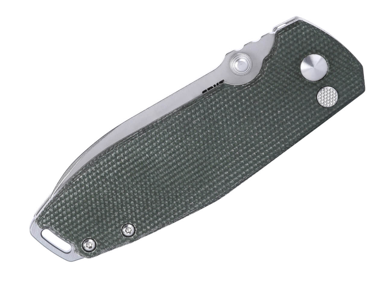 CRKT Squid XM Button Lock Micarta Green