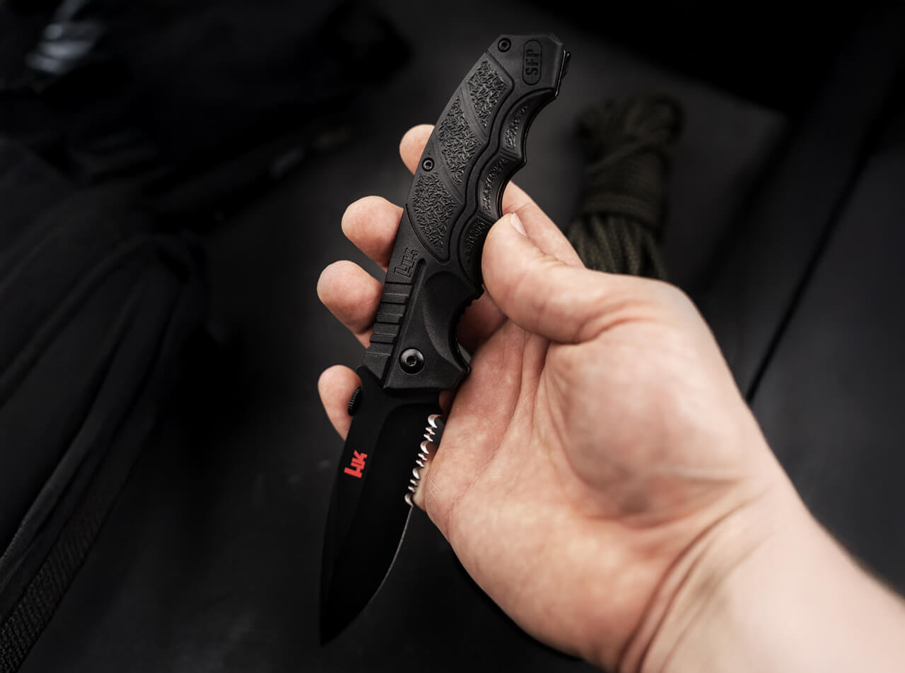 Heckler & Koch SFP Tactical Folder All Black