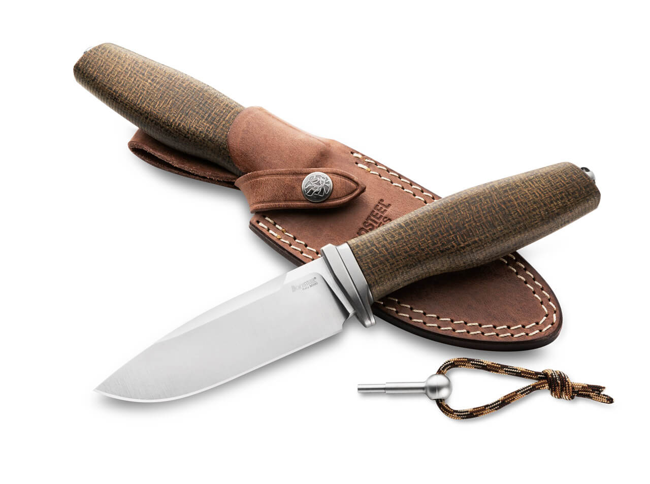 LionSteel ACHA Micarta Green