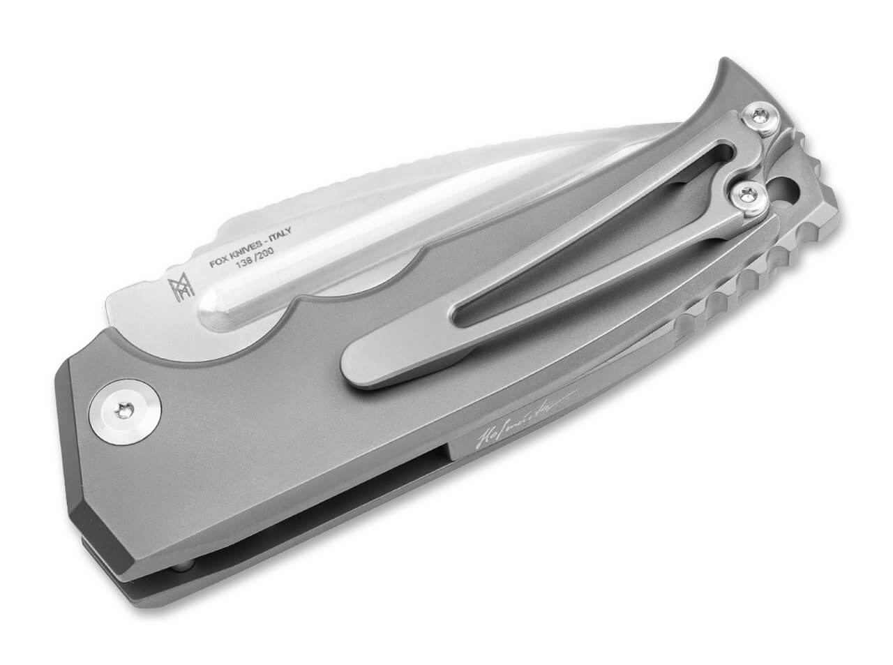 Midgards Messer Little Viking Automatic Ti Black