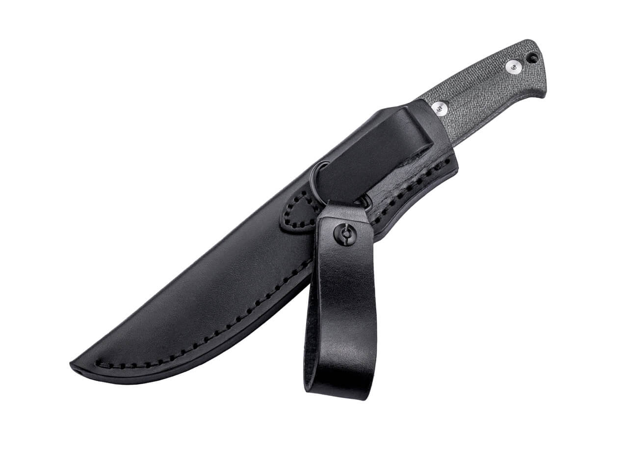 Real Steel Black Thorn K110 Green Micarta