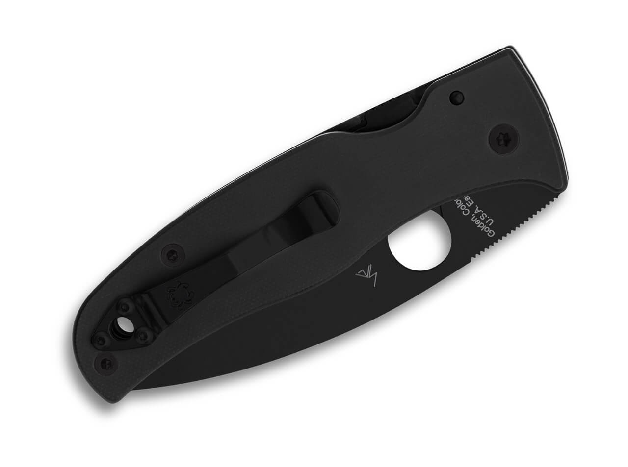 Spyderco Bodacious G10 Black Blade PlainEdge