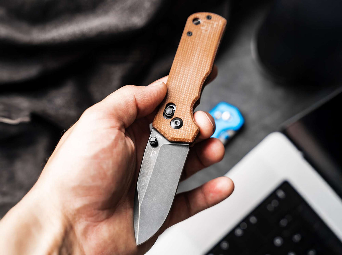 Böker Plus Rockstub Brown Micarta 2.0