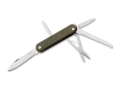 MKM Malga 5 MagnaCut Micarta Green