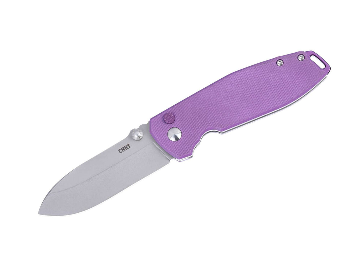 CRKT Squid XM Button Lock G10 Purple