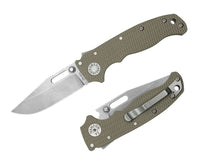 Demko Knives AD20.5 Clip Point S35 G10 Coyote
