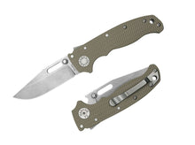 Demko Knives AD20.5 Clip Point 3V G10 Coyote
