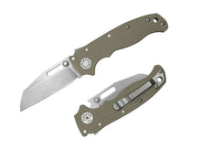 Demko Knives AD20.5 Shark Foot 3V G10 Coyote