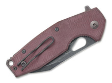 Fox Knives Yaru Micarta Burgundy