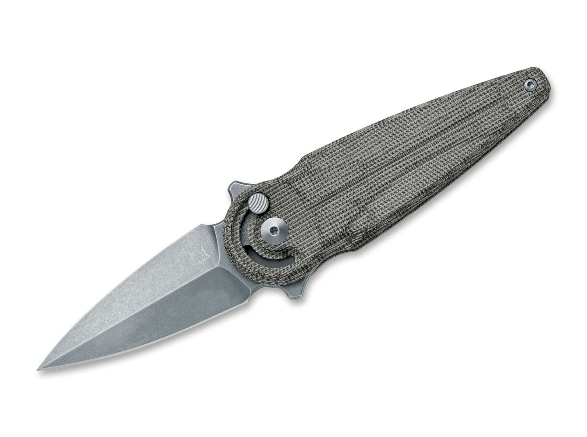 Fox Knives Saturn N690 OD Green Micarta | Fox Knives | knivestore