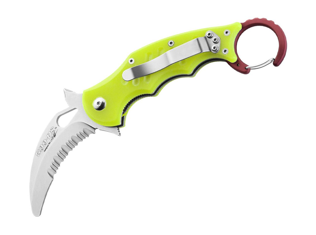 Fox Knives Rescue Kerambit Yellow