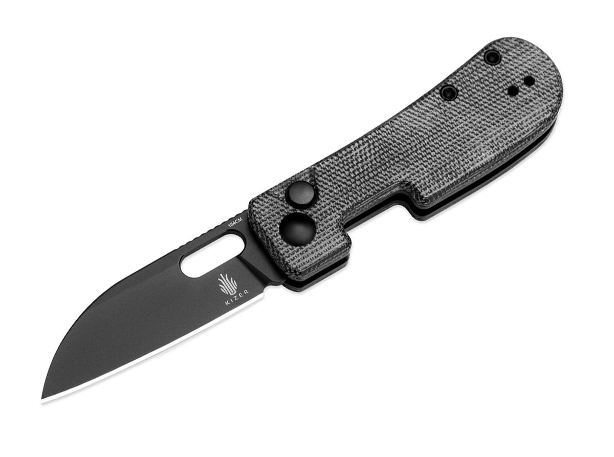 Kizer Banish Micarta All Black