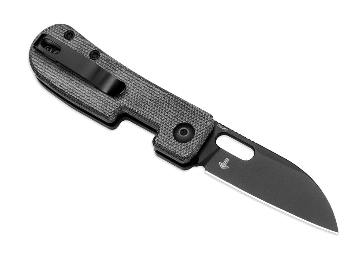 Kizer Banish Micarta All Black