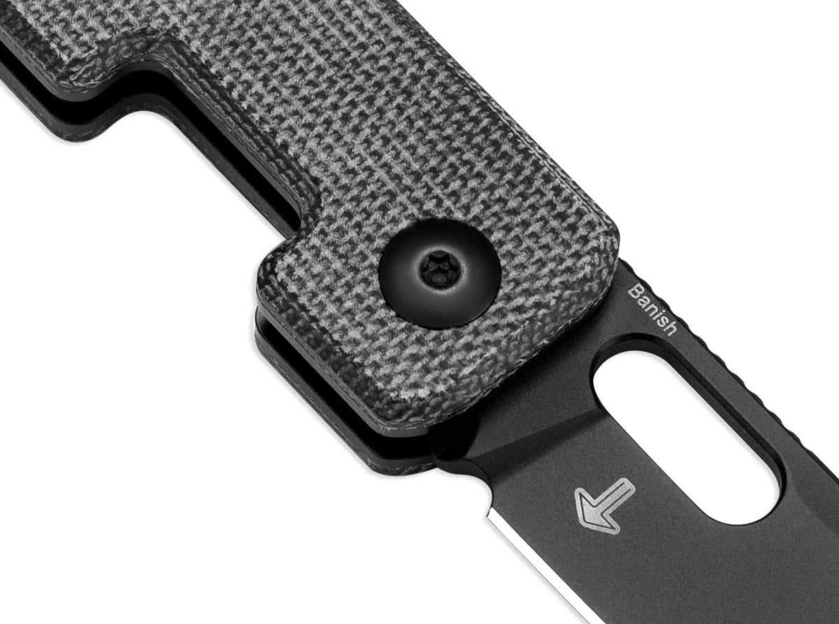 Kizer Banish Micarta All Black