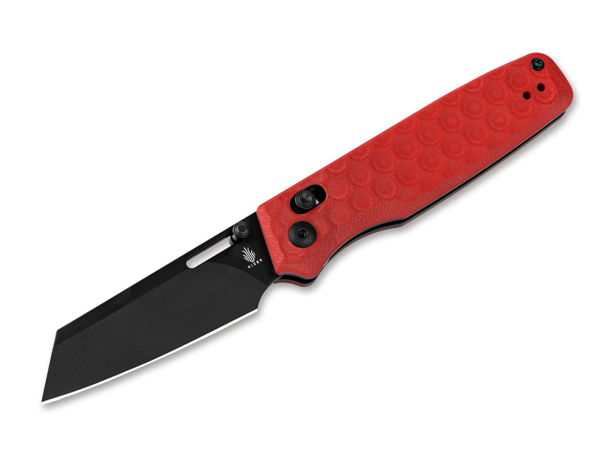 Kizer Task Nitro-V G10 Red Black Blade