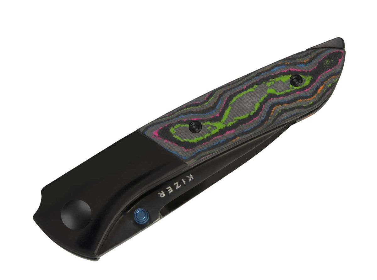 Kizer Spitfire S35VN Black Ti 80's CF