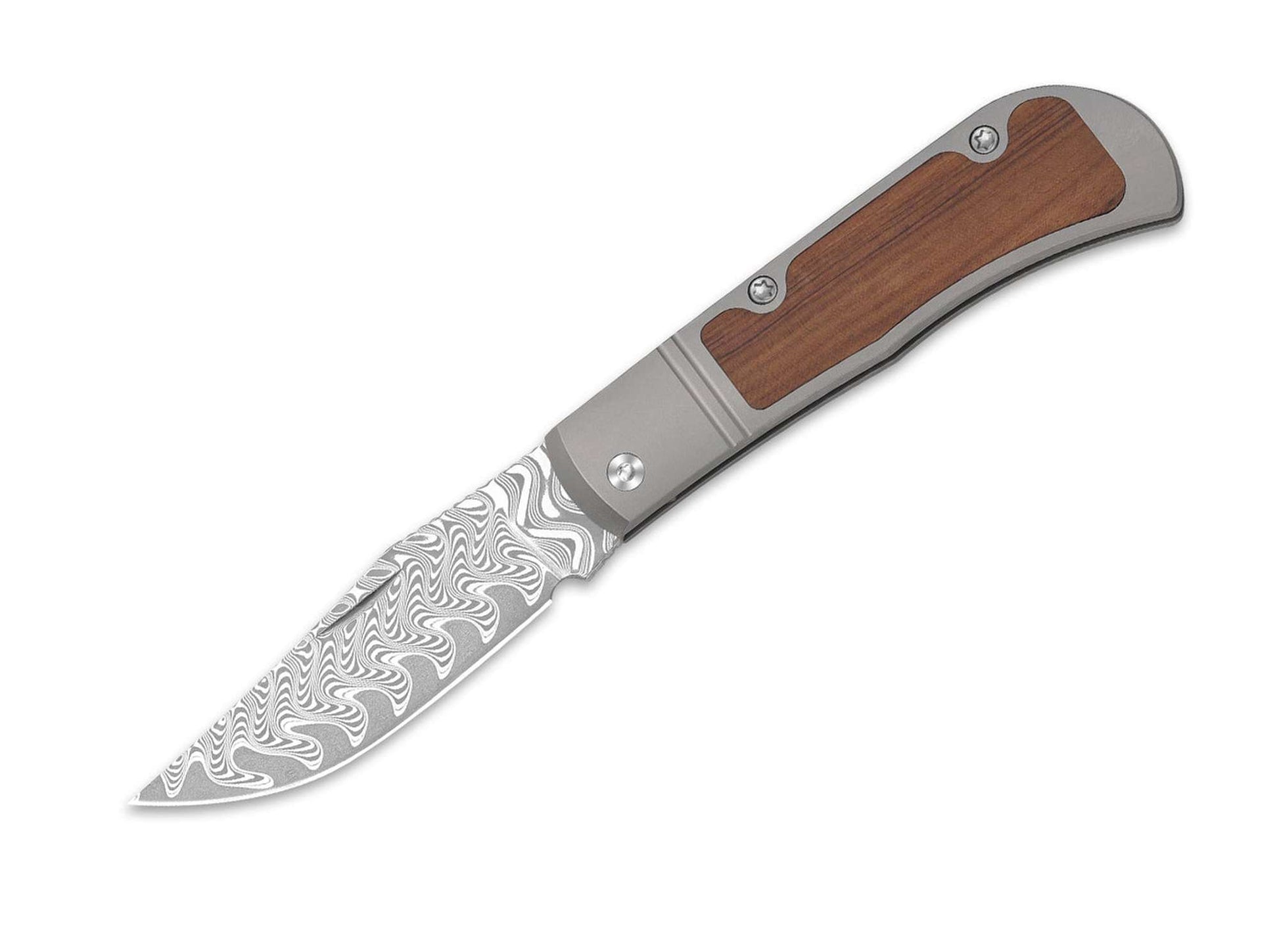 Kizer Trestle Damascus Ti Mkuruti