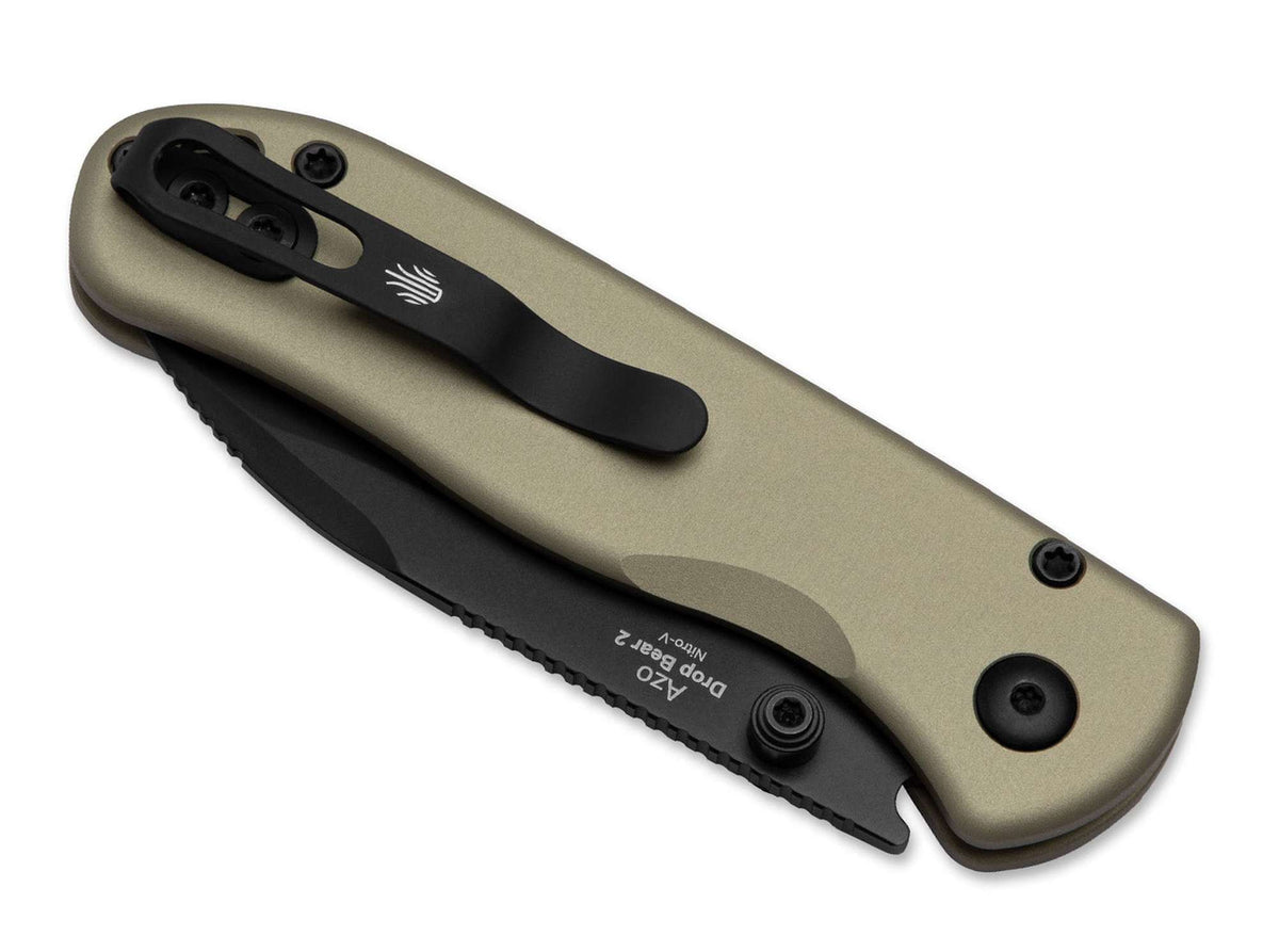 Kizer Drop Bear 2 Nitro-V Tan Aluminum DLC