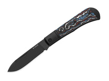 Kizer Trestle D S90V Black Aluminum & CF DLC