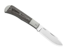 Kizer Trestle D Nitro-V Aluminum & Black Norplex UltreX Micarta