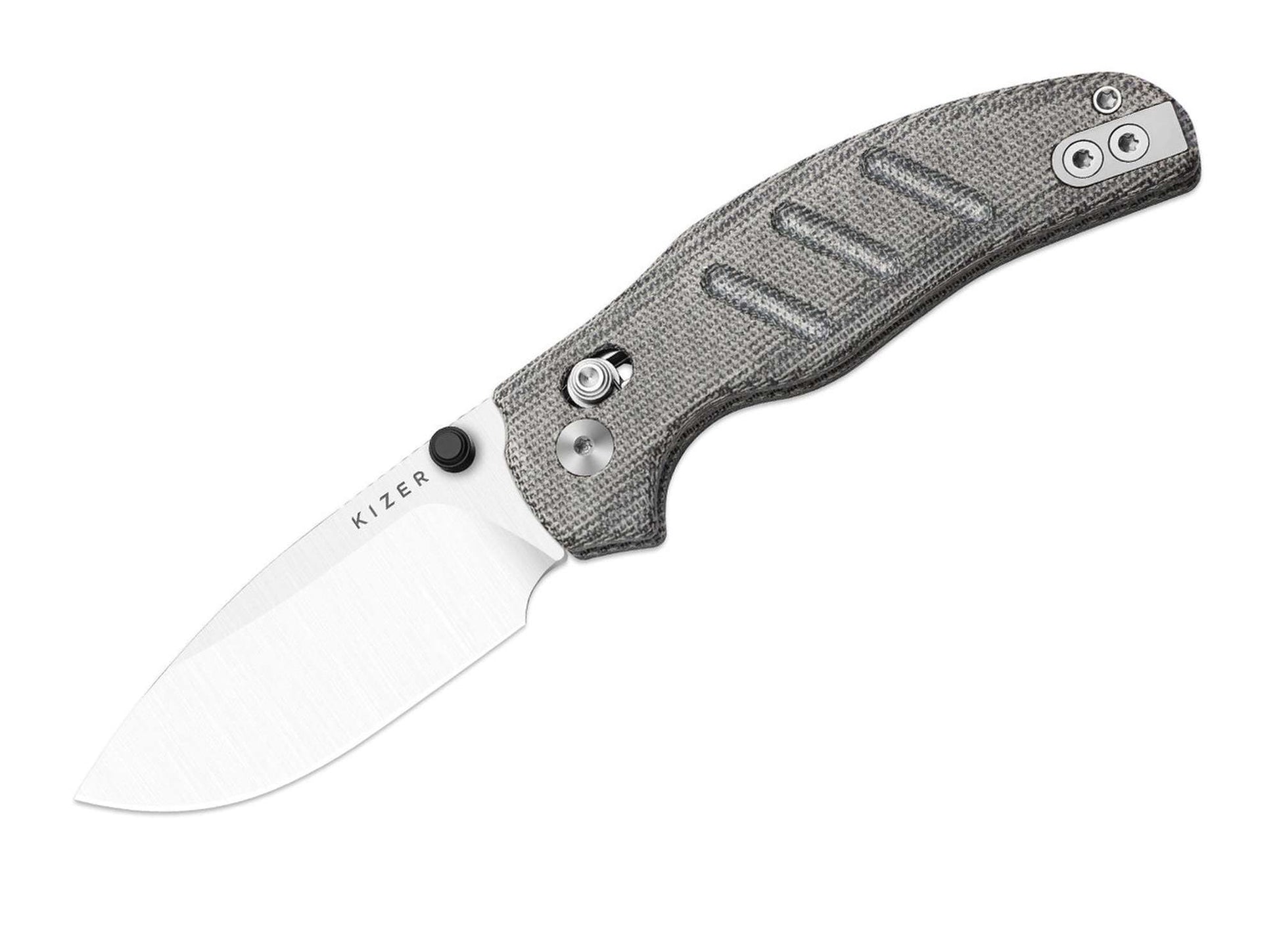 Kizer C01C 2.9 CD Elmax Black Norplex UltreX Micarta