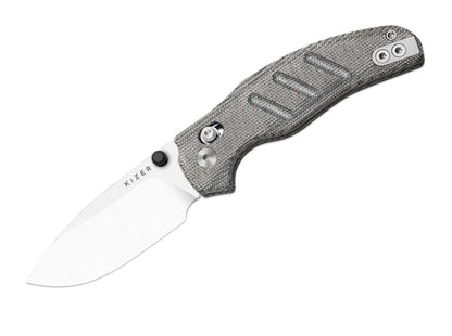 Kizer C01C 2.9 CD Elmax Black Norplex UltreX Micarta