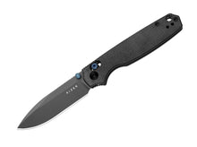 Kizer Pokiman CD AEB-L Black Micarta Grey Stonewash