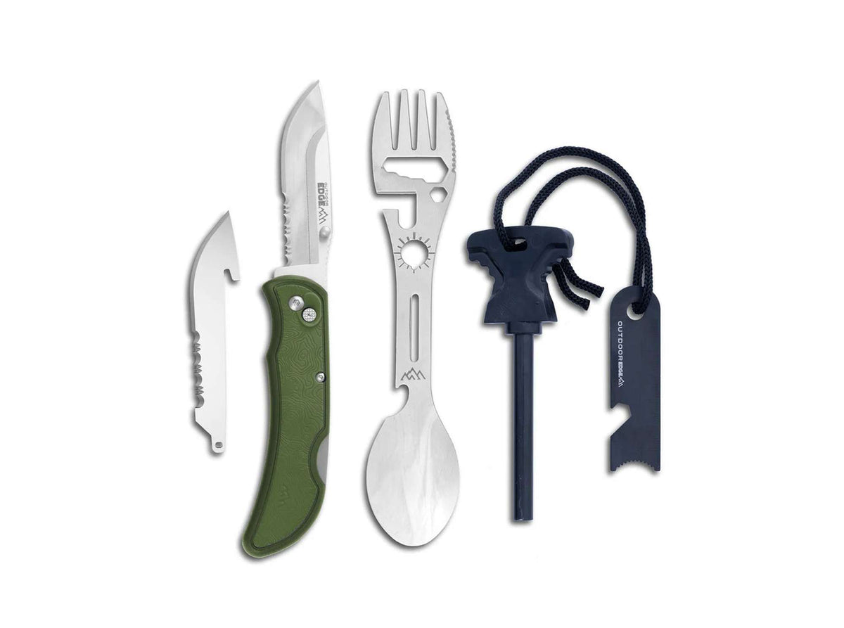Outdoor Edge 3.0" RazorEDC Lite Combo Pack