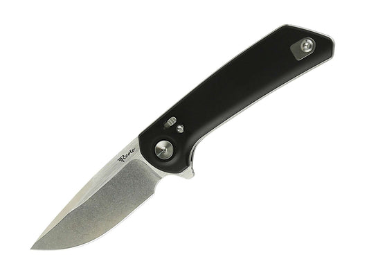 Reate PL-XF Aluminum Black Stonewashed Satin Flats