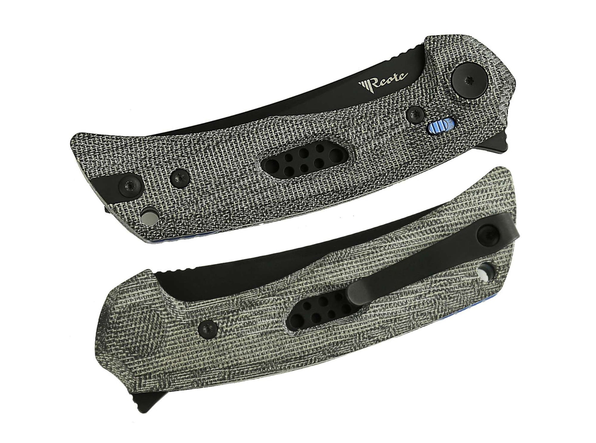 Reate PL-7 Nitro-V Black Micarta PVD