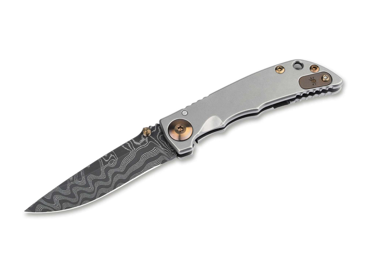 Spartan Blades Spartan-Harsey Folder 3.25 Chad Nichols Damascus Bronze