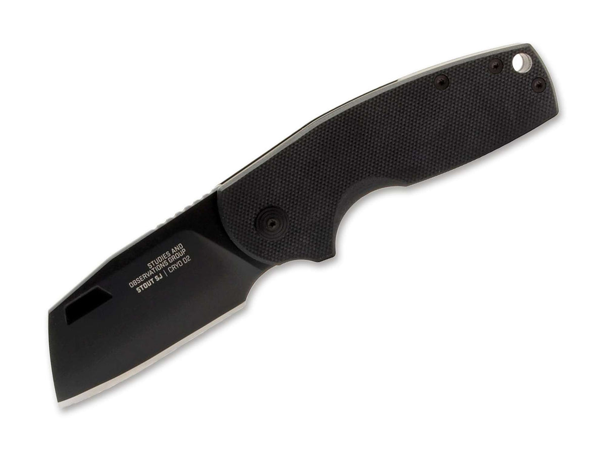 SOG Stout SJ Cleaver Blackout