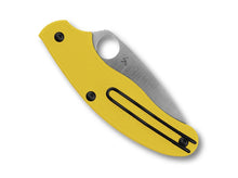 Spyderco UK Penknife Salt Serrated Yellow