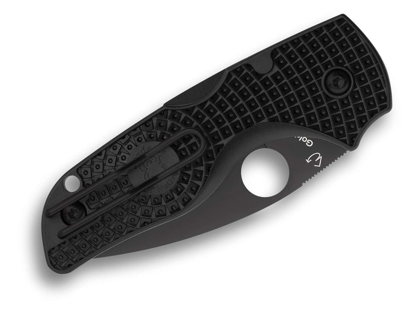 Spyderco Lil Native Lightweight FRN Black Blade PlainEdge
